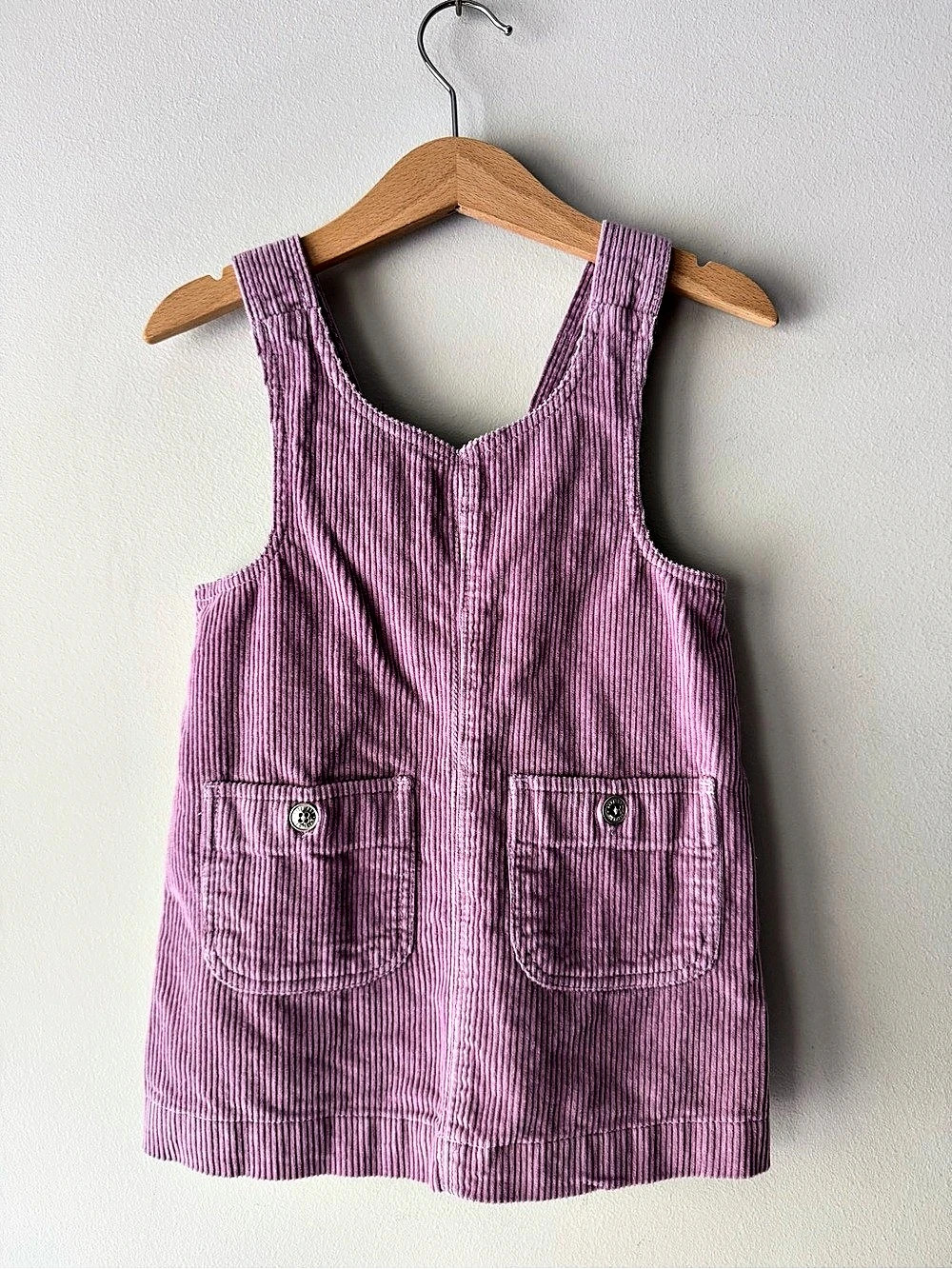 Gap Corduroy Floral Lined Dress